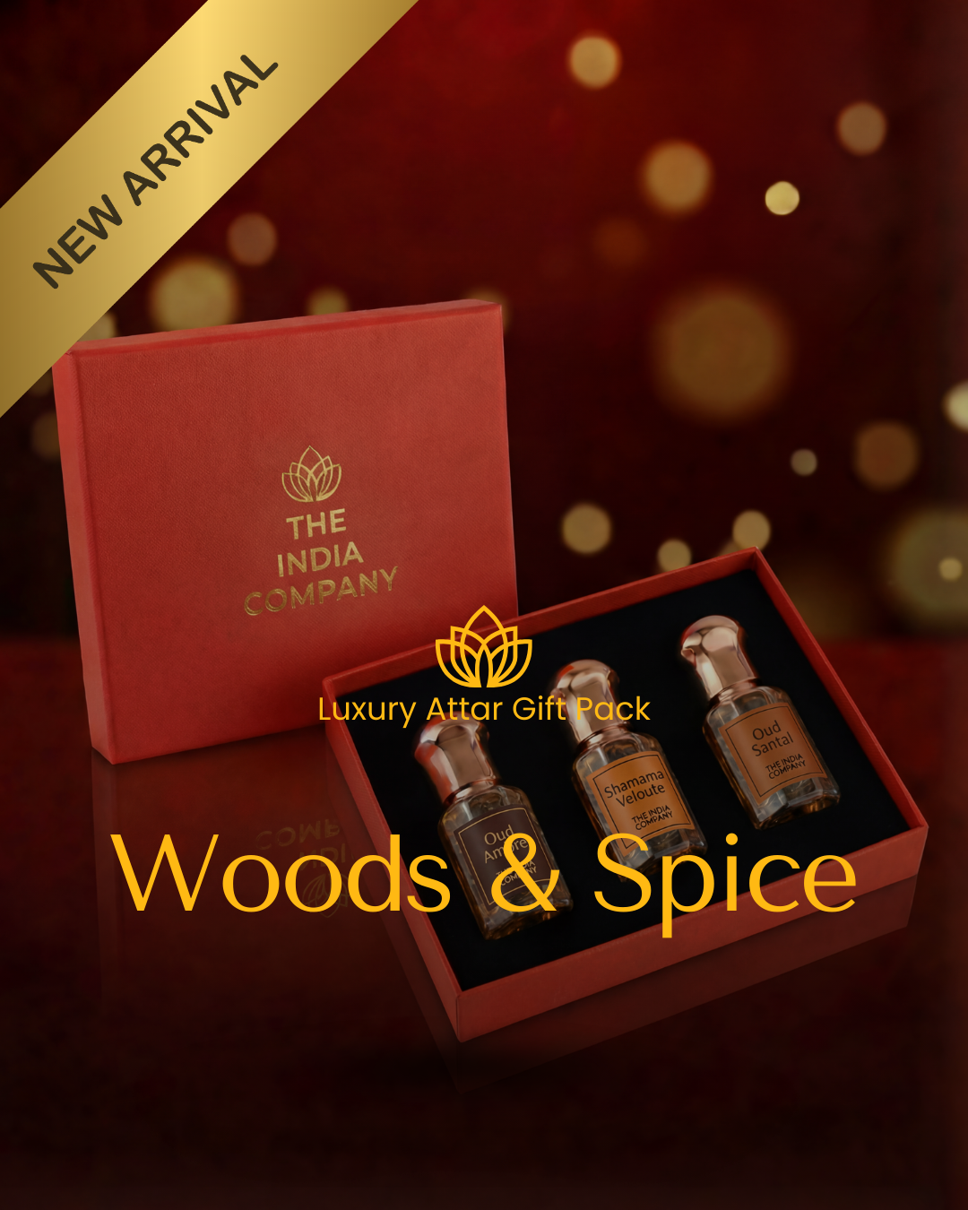 Artisanal Woods & Spice - Gift Pack for Men